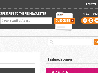 Email sign up email pt sans narrow social subscribe