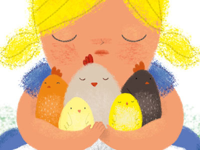 Chicks baby chicks girl