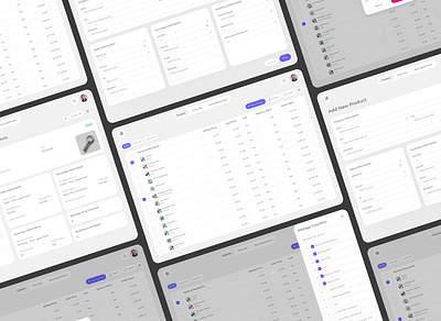 Inventory Management - Products Page card design dashboard design e commerce finance inventory inventory drsign inventory drsign system inventory management inventory management system inventory management ui design inventory web app minimal product management products ui ui design ux