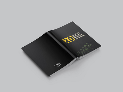 Magazine for MIP branding design graphic design logo magazine print typography