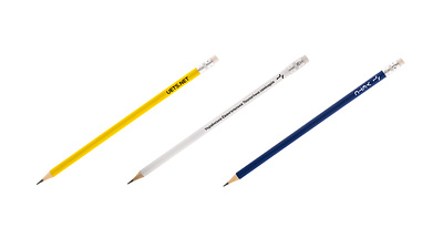 Branded pencils branded pencils branding design graphic design vector