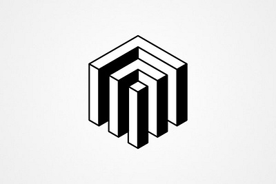 Free Logo: Abstract, Isometric Logo Design 3d animation ui