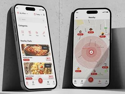 Cooksy Homemade – Food Delivery App app design chef cook housewife delivery design food food app food delivery home made home made food mobile app mobile ui product design ui ui design ux ux design