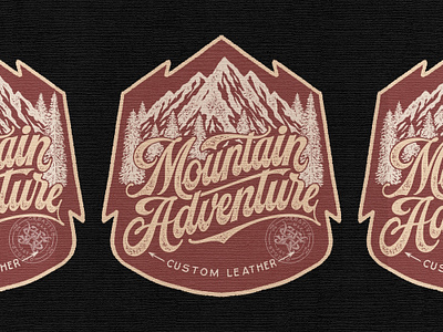 Mountain Adventure branding company brand logo company branding company logo design graphic design illustration logo typeface