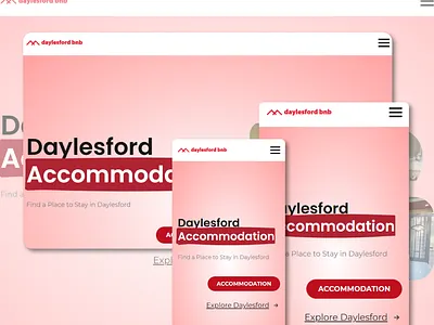 Daylesford Bnb branding design graphic design logo seo ui web design website wordpress
