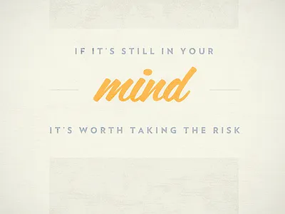 Mind mind pastel poster retro vintage