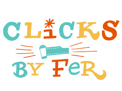 Clicks By Fer dos film illustration logo photography typography