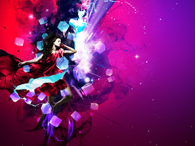 Teaser abstract cubes illustration