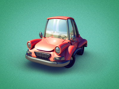 Car 3d car maya