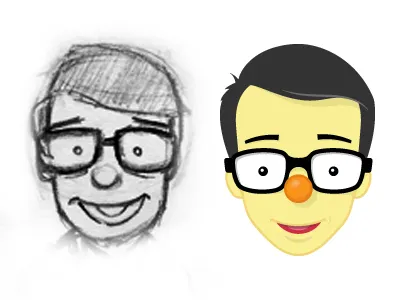 Rivers Cuomo Muppet caricature cartoon chad syme character design digital illustration illustration illustrator muppet muppets rivers cuomo seattle syme vector weezer