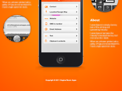 Landing app css gradient iphone landing page website