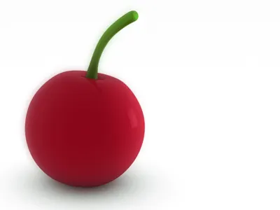 My First C4D Render 3d cherry cinema 4d red