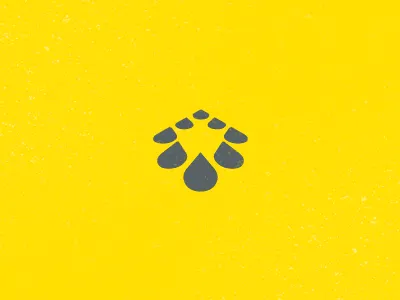 galactic raindrop experimental logo raindrop