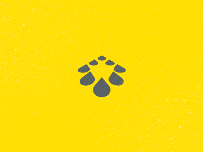 galactic raindrop experimental logo raindrop