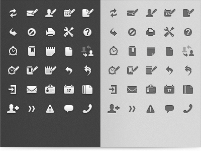 IceWarp All Medium Sized Icons 30px animation application bright bw dark gif grayscale icewarp icon