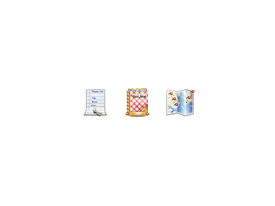 Sibling Icons #2 42px book car keys category icons chef compass cook book document house keys icon icons jelly labs keys list map paper pin pinky von pout recipe recipe book rolling pin shopping shopping list