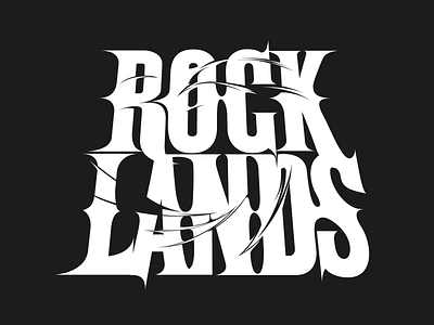 Lettering proposal for a rock music festival festival lettering logo music musicfestival rock