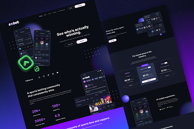 Redesign SoBet - online sports betting community baseball basketball bet betting design product design sport sport app sport bet sport web ui ui design ux