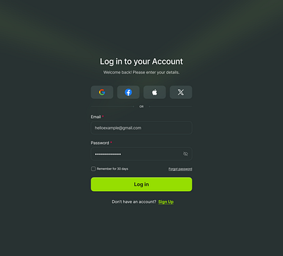 Login Page login page sign in page ui ui design