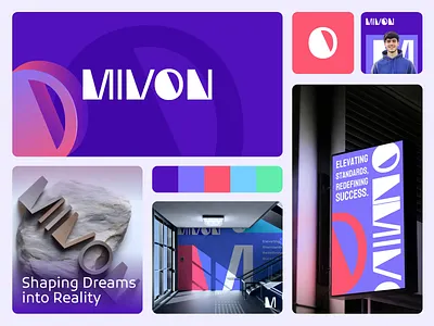 Mivon-Your Trusted Event Management Partner | Orbix Studio animation booking brand guidelines brand identity brand sign branding concert corporate identity event logo logo design logo designer modern motion graphics music orbix studio startup ticket typography visual identity