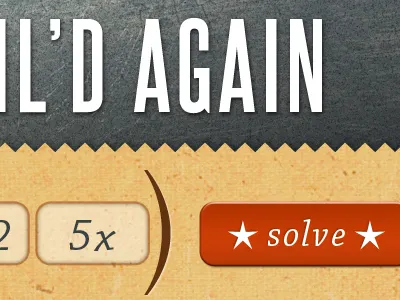 Foil'd Again texture ui web app web design