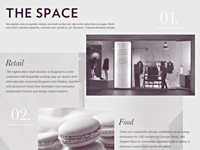 Layout Fanciness fashion layout type