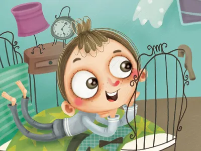 children's book illustration boy childrens book digital illustration