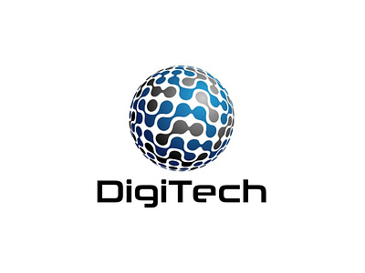 DigiTech Logo Template by PutraCetol Studio on Dribbble