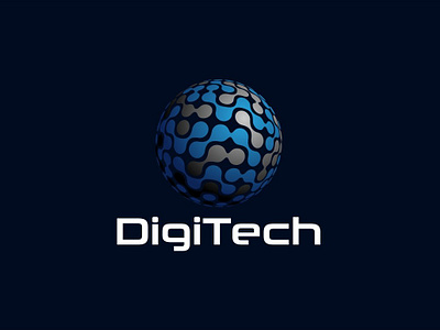 DigiTech Logo Template by PutraCetol Studio on Dribbble