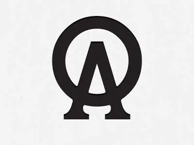 Oa Ligature 2 logo typography