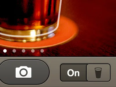 Fun Feature app beer helvetica iphone retina