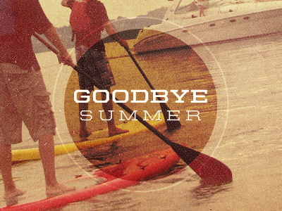 Goodbye Summer goodbye summer vintage yacht