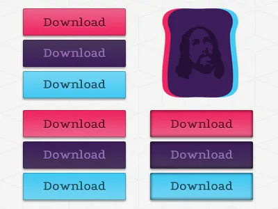 Many Angles Buttons :link :hover :active active buttons hover link