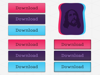 Many Angles Buttons :link :hover :active active buttons hover link