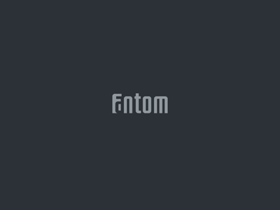 Fantom fantom ferrethills logo magic mysterious negative space nikita lebedev ru ferret