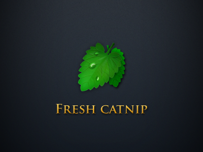 Nothing quite like fresh catnip! android app catnip design iphone lee corleison rickie sherman trinket ui