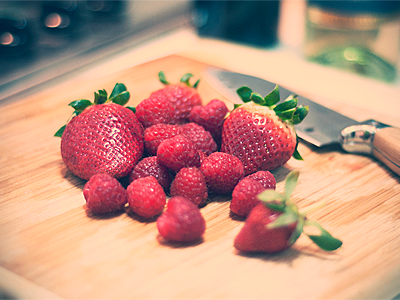 making that casual muffin to eat when designing food strawberry