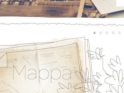 Mappa illustration italy rome web