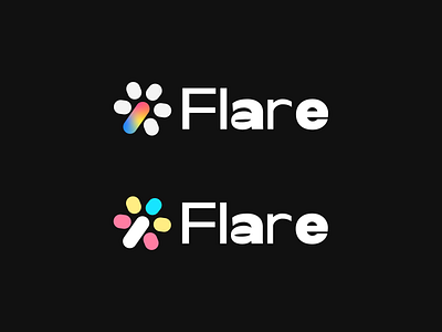 Flare logo identity for a decentralized web ecosystem best logos blockchain brand identity branding company logo creative logos crypto logo flame flare logo identity logo logo designer logo for sale logos minimal logo modern logo saas logo startup logo web3 logo