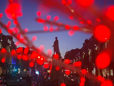 Edinburgh edinburgh lights scotland