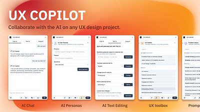 UX copilot - Figma Plugin ai figma plugin product design ux