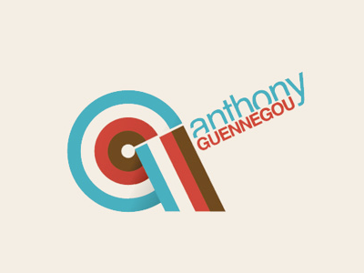 Anthony Guennegou logotype anthony guennegou branding logo logotype publication