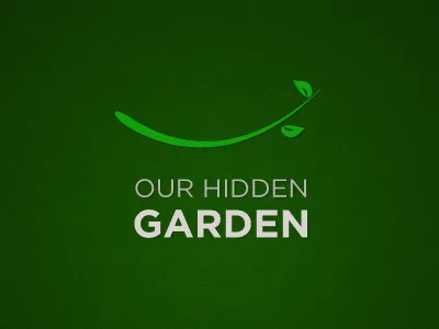 Our Hidden Garden Logo (Version 1) identity logo sans serif