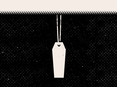 Estate Tax buried coffin death editorial ground illustration michael spitz michaelspitz money price tag taxes texture