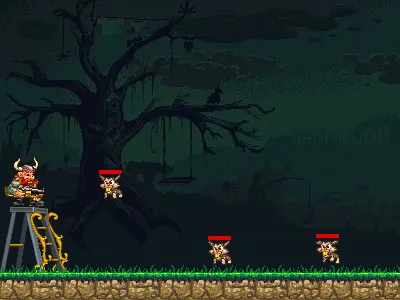 Super Ladderman game games pixel art