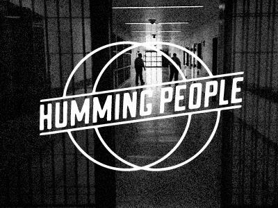 Humming People - band logo logo retro texture vintage