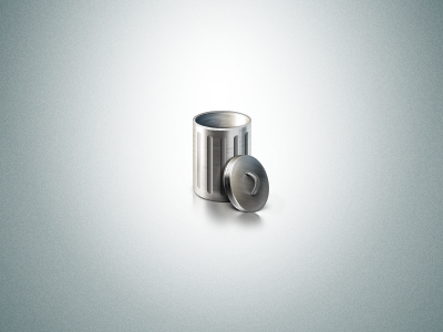 Trashcan icon trashcan