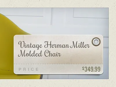 Shopify design herman miller illustration metalab photoshop price pricetag storefront