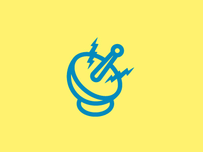 Connectedness blue electric icon reihan web yellow