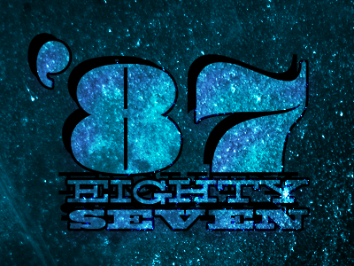 Eighty Seven 87 eighty seven lost type wood type revival
